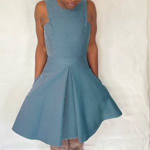 Armani Exchange Fit & Flare Dress